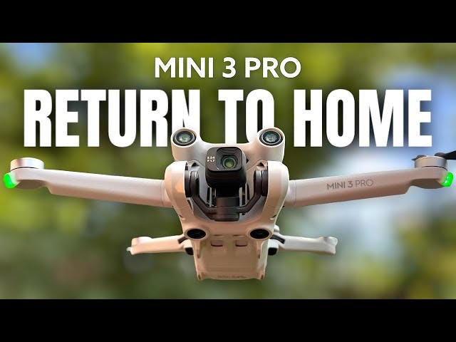 DJI Mini 3 Pro "Return To Home" Tutorial for Beginners