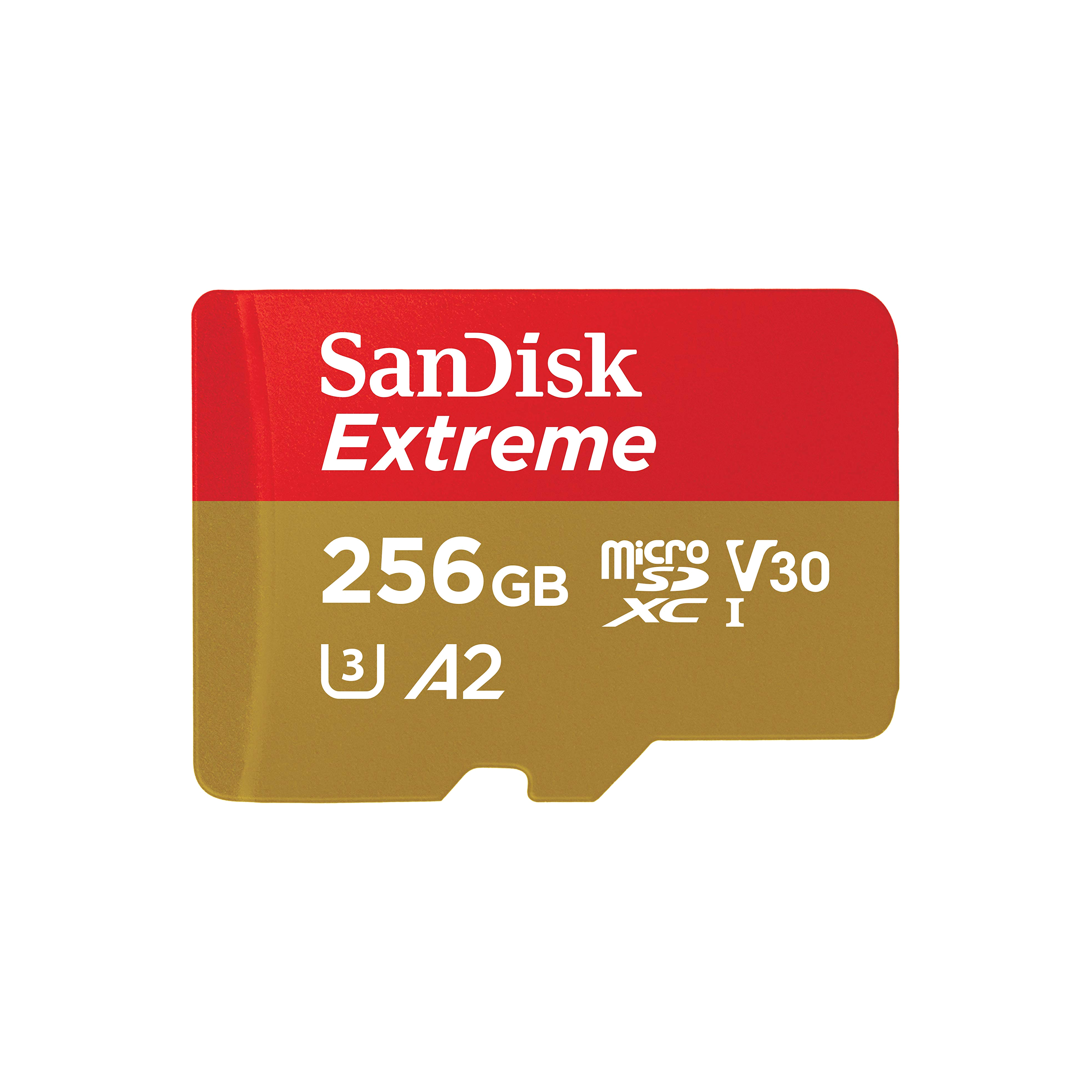 SanDisk Extreme Plus Micro-SD - 256GB 170MB/s U3