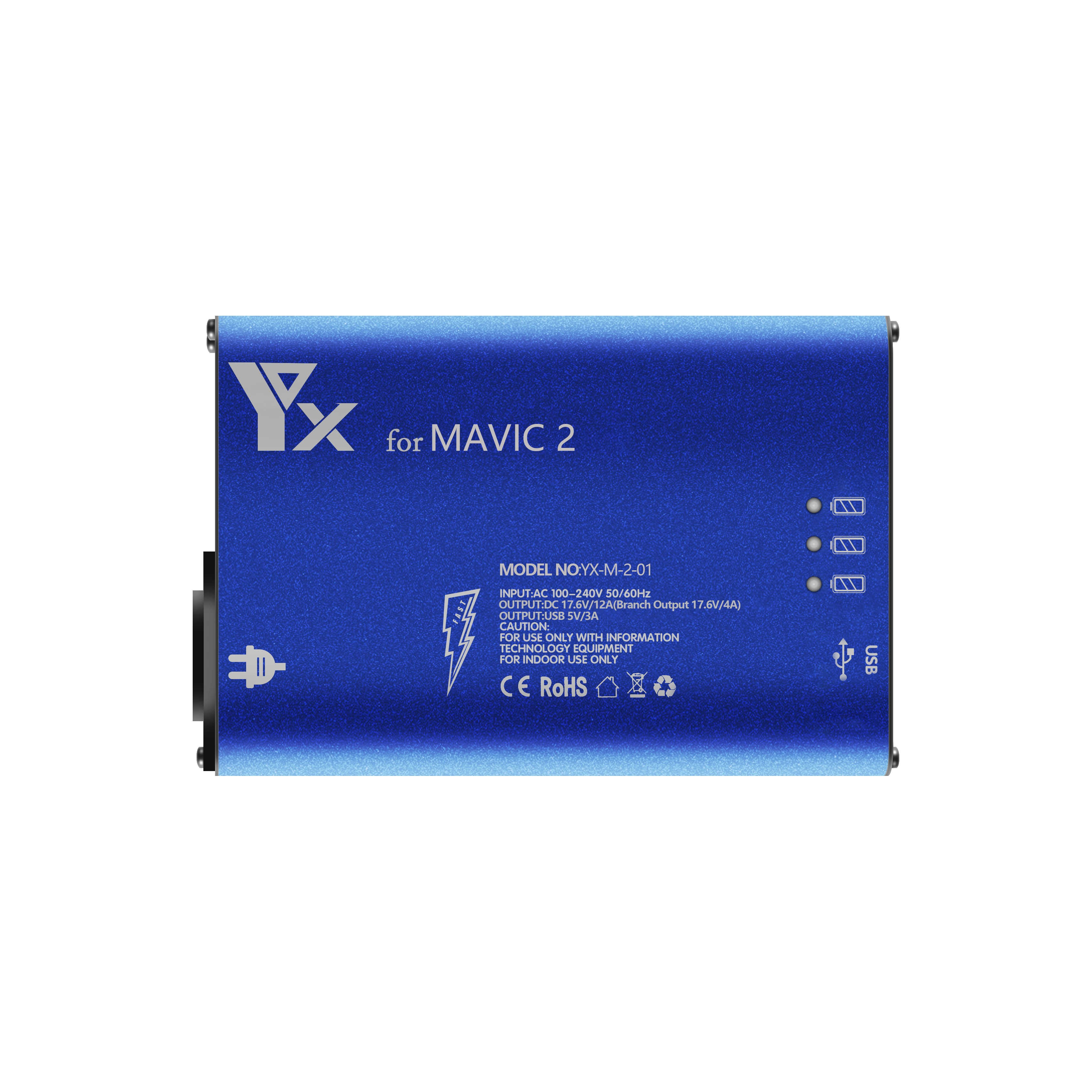 Sunnylife Mavic 2 - 5-i-1 Batteriladdare