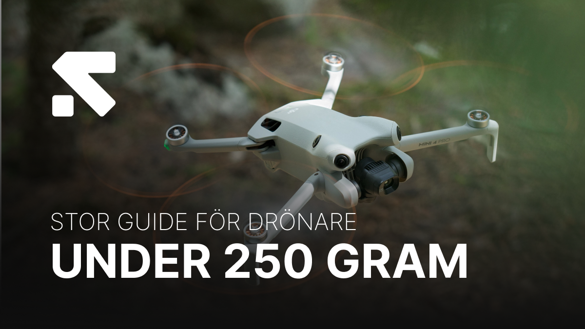 Stor guide: Drönare under 250 gram