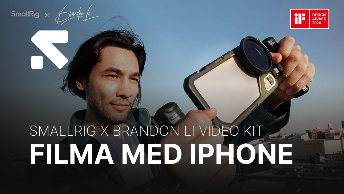  SmallRig x Brandon Li Mobile Video Kit for iPhone 15 Pro Max Co-design Edition