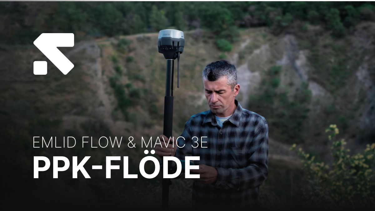 Emlid Flow och Mavic 3E Banner