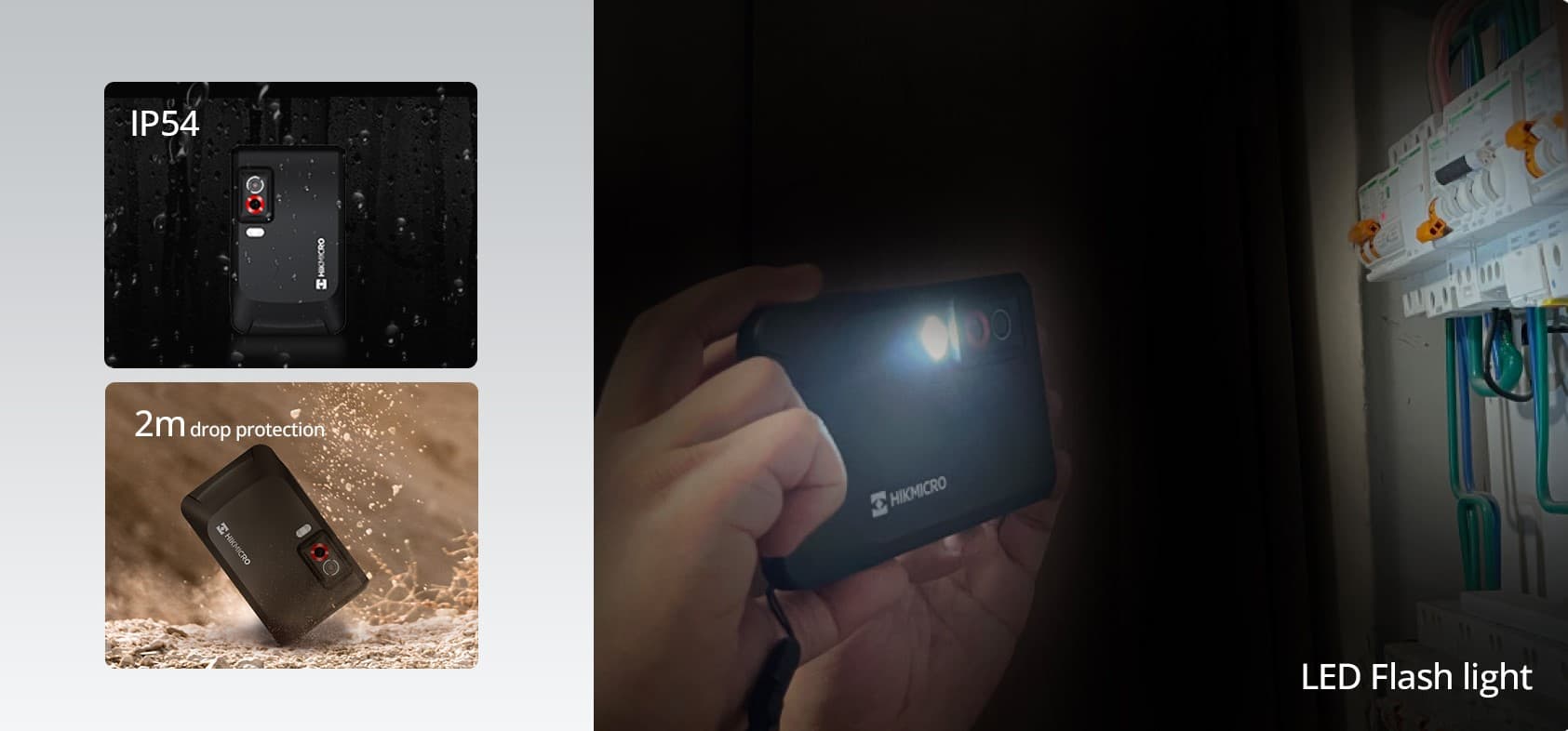 Hikmicro Pocket2 - IP56 och Led light