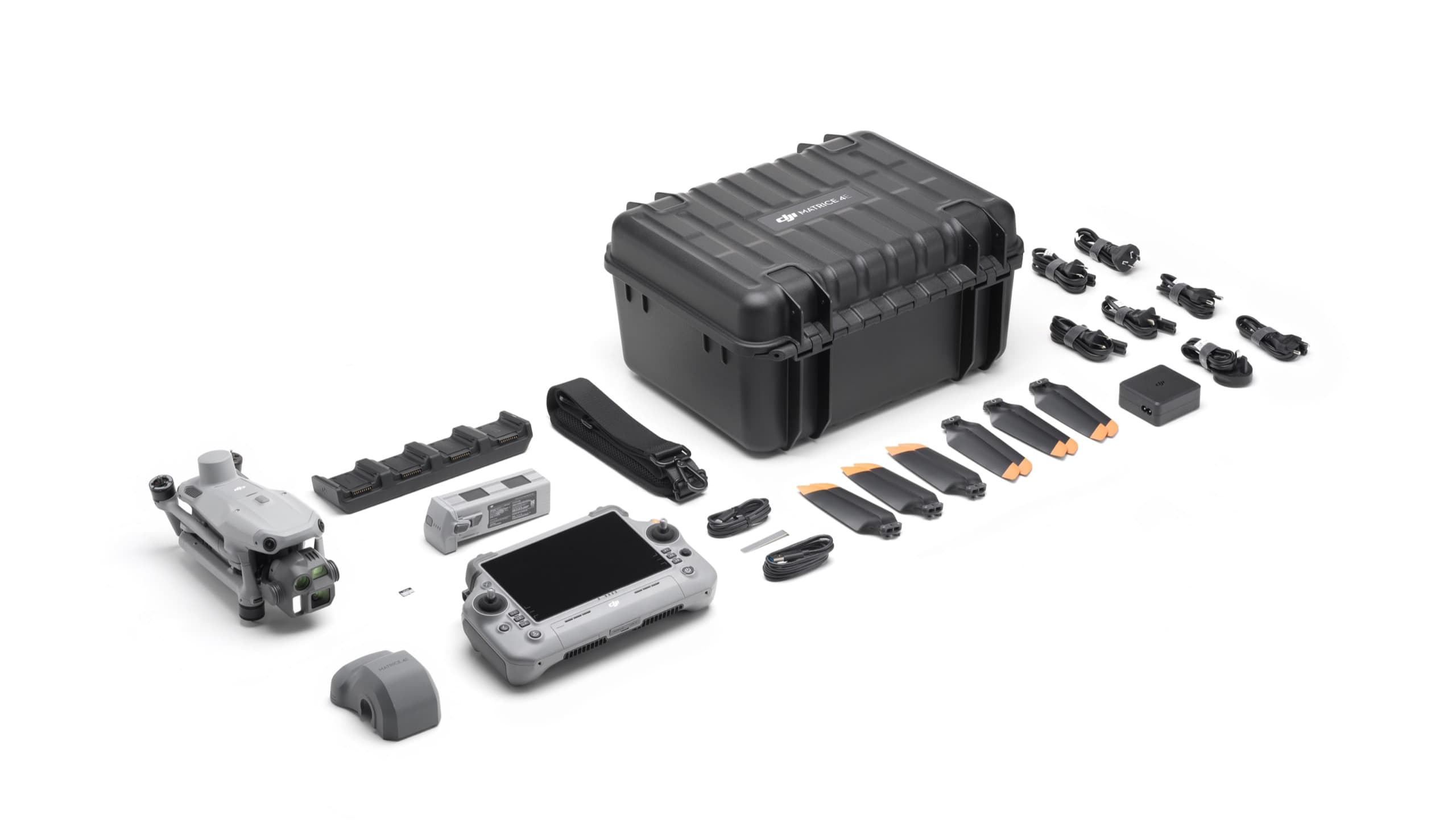 DJI Matrice 4E vad följer med i lådan
