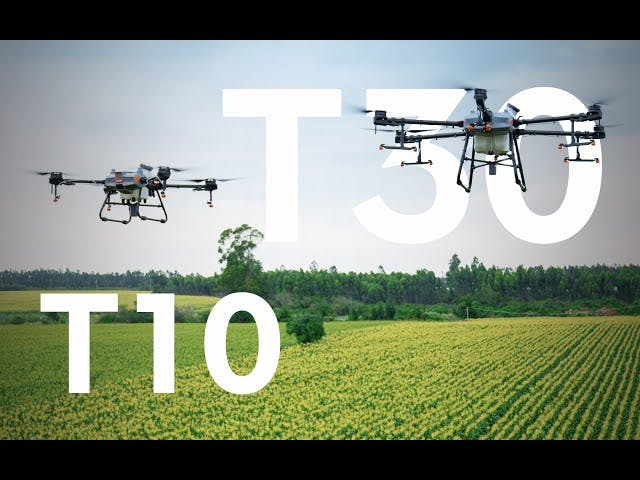  DJI Agras T30 and T10 - Now Available Internationally 