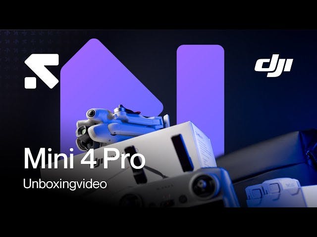 Unboxingvideo: DJI Mini 4 Pro!