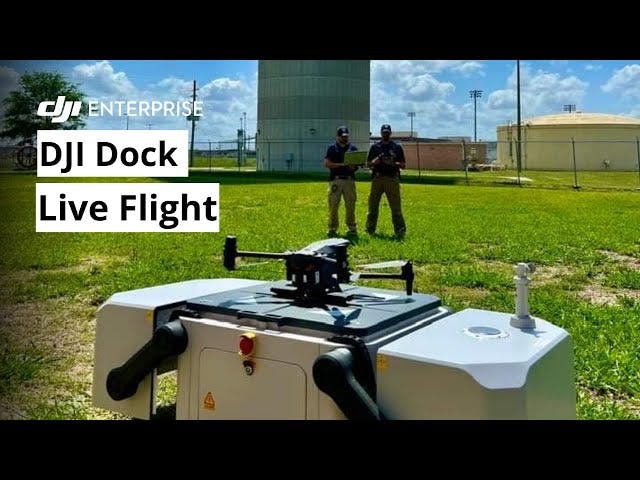 Live DJI Dock Flight Control Demo