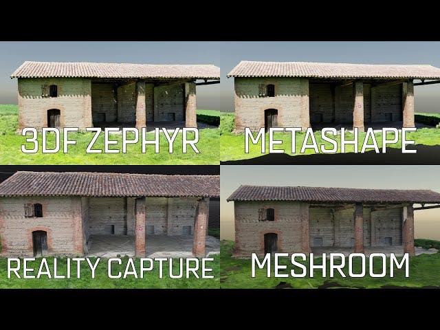  Which photogrammetry tool is the best ? (3DF Zephyr, Metashape, Reality Capture, Meshroom) 